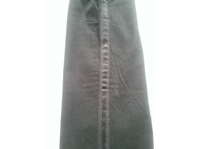 Jeans Diesel Slim Fit Neri con Paillettes e Bande Laterali Nero - vista 8
