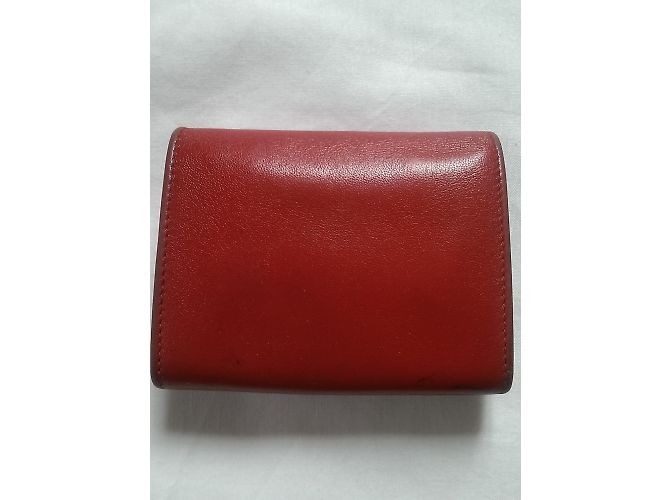 Cartera Lancel de cuero rojo Roja - vista 3