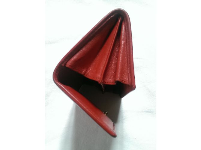 Cartera Lancel de cuero rojo Roja - vista 5