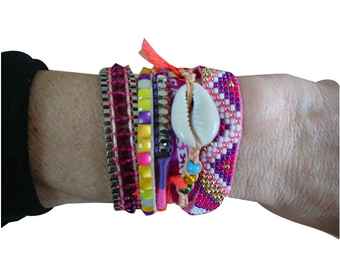 Hipanema Armbänder Pink - Ansicht 2