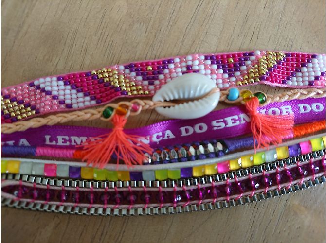 Hipanema Armbänder Pink - Ansicht 3