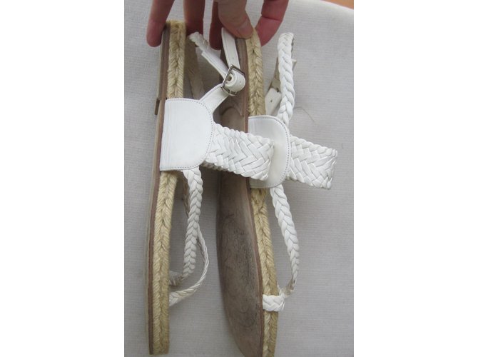 Hermès Sandalen Weiß - Ansicht 5