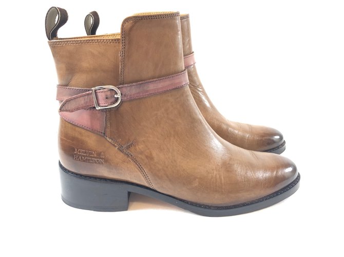 Melvin & Hamilton Stivali Marrone chiaro - vista 8