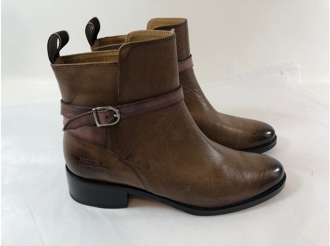 Melvin & Hamilton Stivali Marrone chiaro - vista 5