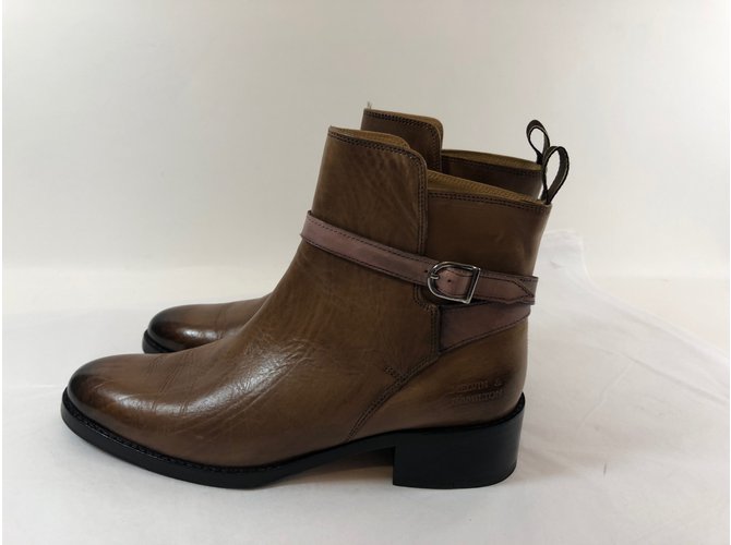 Melvin & Hamilton Stivali Marrone chiaro - vista 4
