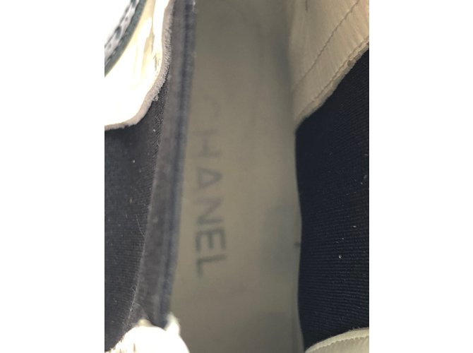 Chanel Stiefel Schwarz Weiß - Ansicht 10