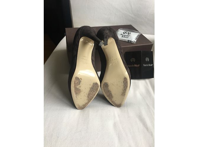 Nando Muzi Tacones Marrón oscuro - vista 4