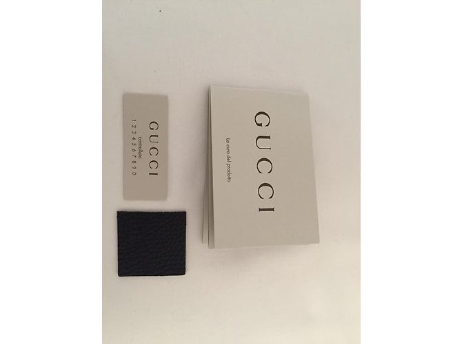 Gucci Handtasche aus schwarzem Leder - Ansicht 5