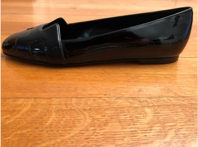 Hermès Schöne Ballerinas Schwarz - Ansicht 2