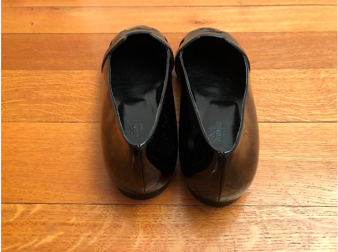 Hermès Schöne Ballerinas Schwarz - Ansicht 7