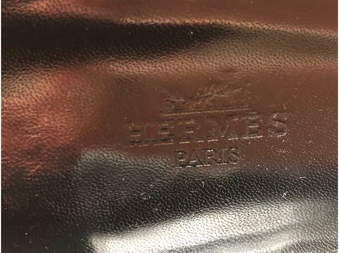 Hermès Schöne Ballerinas Schwarz - Ansicht 9