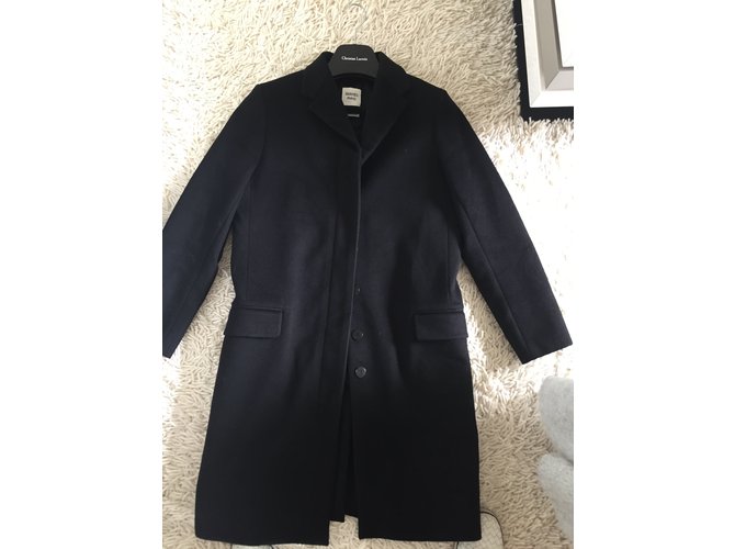 Abrigo de cachemir negro Hermès - vista 2