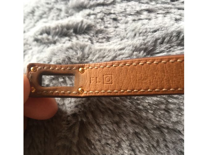 Hermès Bracciale Kelly doppio tour Caramello - vista 7