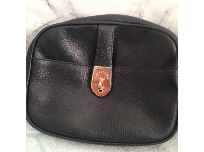 Borsa a mano Lancel in pelle nera Nero - vista 2