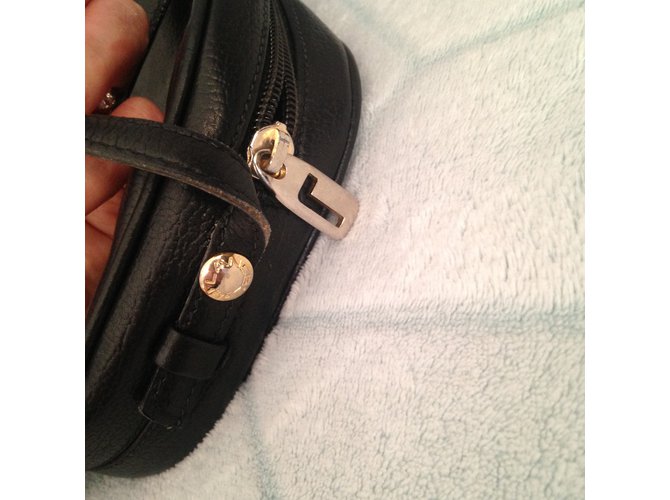 Borsa a mano Lancel in pelle nera Nero - vista 5