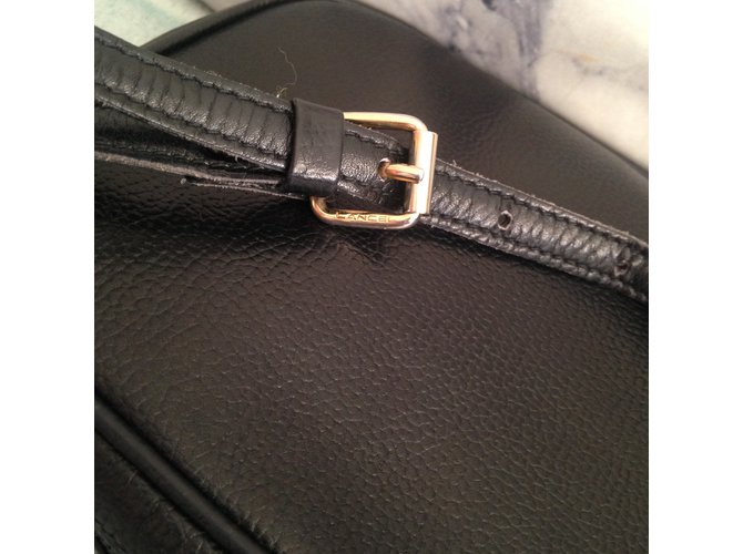 Borsa a mano Lancel in pelle nera Nero - vista 8