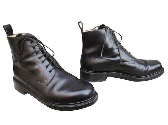 Paraboot Leather Boots Black - view 2