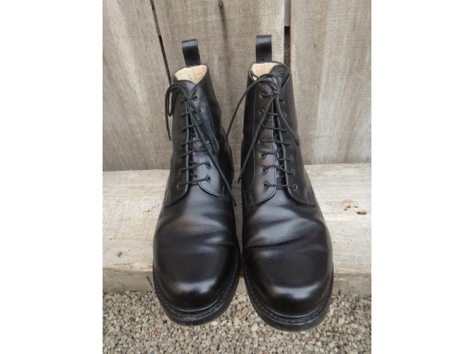 Paraboot Leather Boots Black - view 4