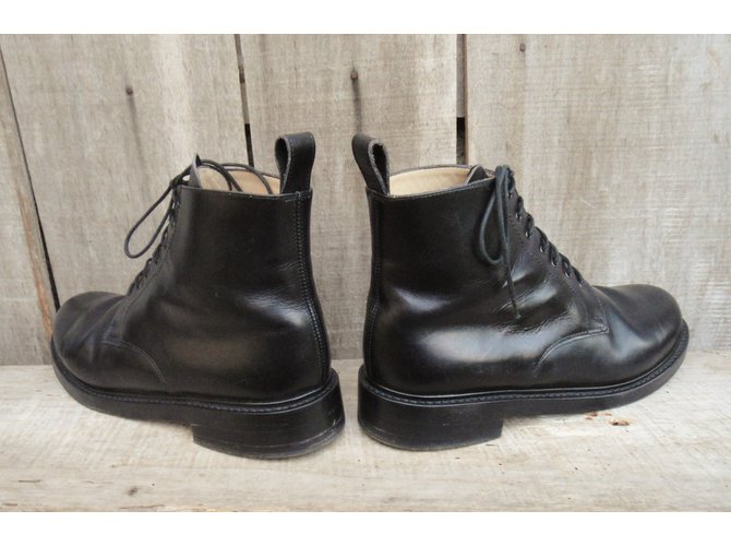 Paraboot Leather Boots Black - view 5