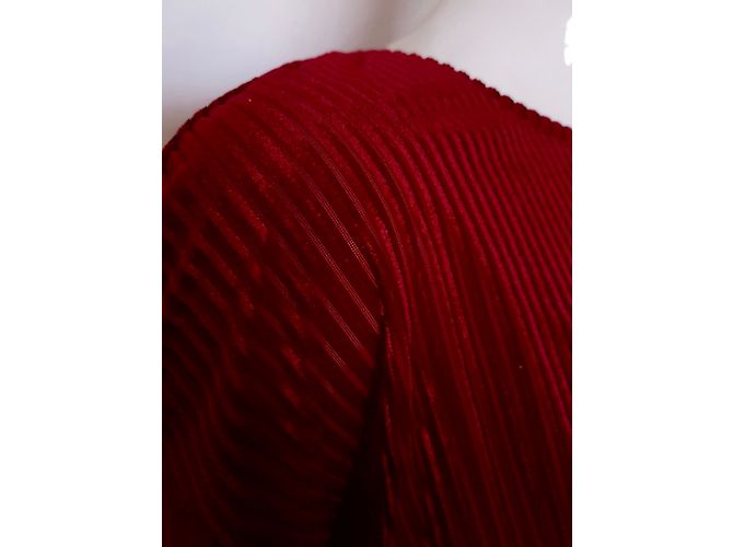 Crop Top Zara Granate Burdeos - vista 5