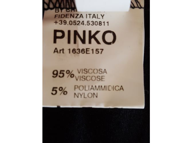 Top Pinko Plateado de Viscosa con Cadenas Metálicas S Plata - vista 10
