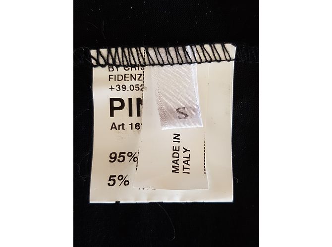 Top Pinko Plateado de Viscosa con Cadenas Metálicas S Plata - vista 11