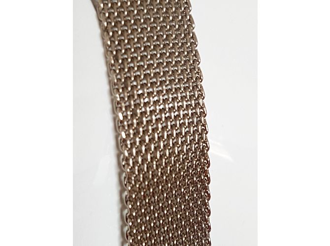 Top Pinko Plateado de Viscosa con Cadenas Metálicas S Plata - vista 9