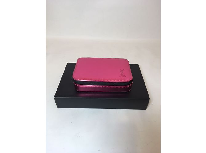 Clutch Vanity Yves Saint Laurent Rosa Metallizzato - vista 2
