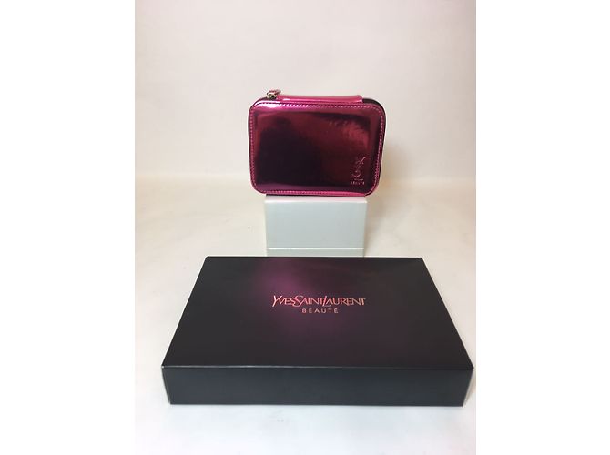 Clutch Vanity Yves Saint Laurent Rosa Metallizzato - vista 5