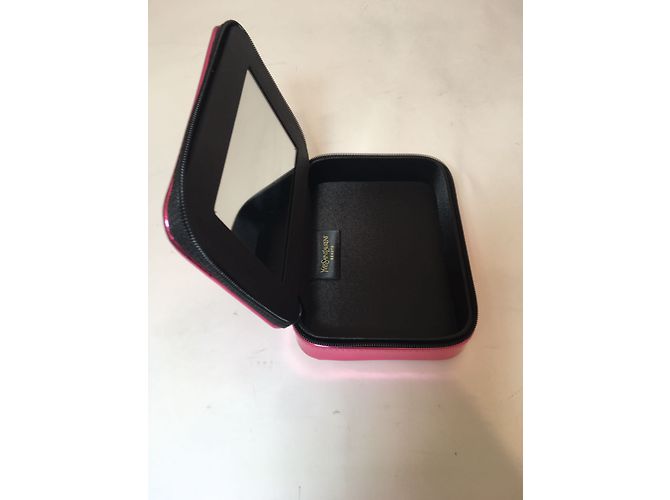 Clutch Vanity Yves Saint Laurent Rosa Metallizzato - vista 6