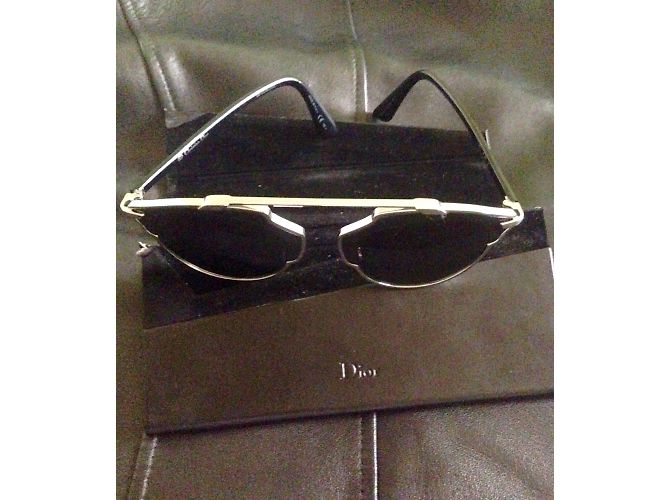 Christian Dior Occhiali DIOR SO REAL neri e argento Nero - vista 9