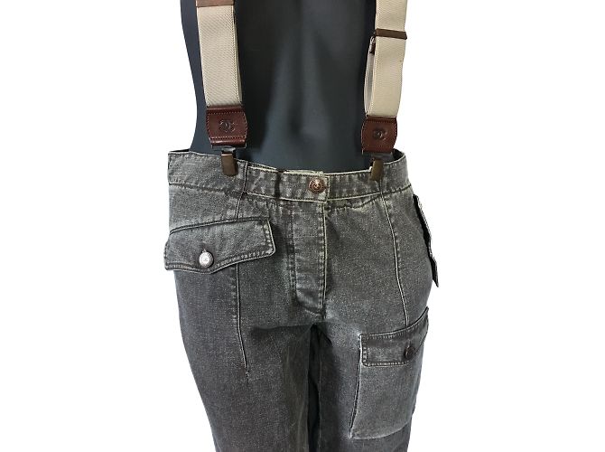Chanel Overall Beige Anthrazitgrau Karamell - Ansicht 2