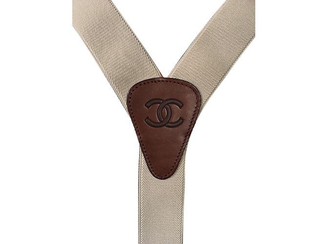 Chanel Overall Beige Anthrazitgrau Karamell - Ansicht 6