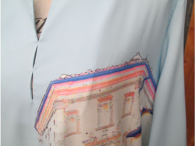 Vestido Riani con estampado fotográfico 44 Multicolor - vista 2