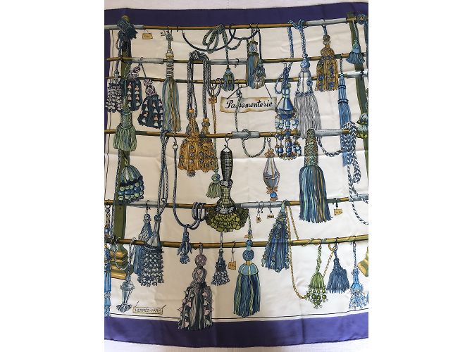 Hermès Passementerie Lila Marineblau - Ansicht 2