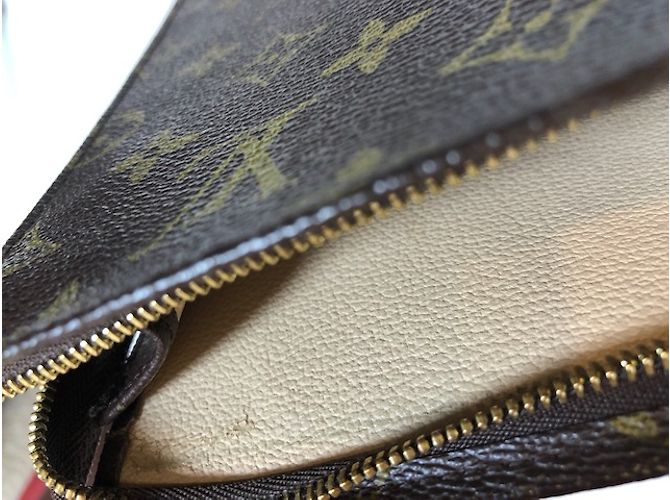 "LOUIS VUITTON 26"Pochette Marrone - vista 10