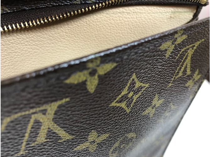 "LOUIS VUITTON 26"Pochette Marrone - vista 13