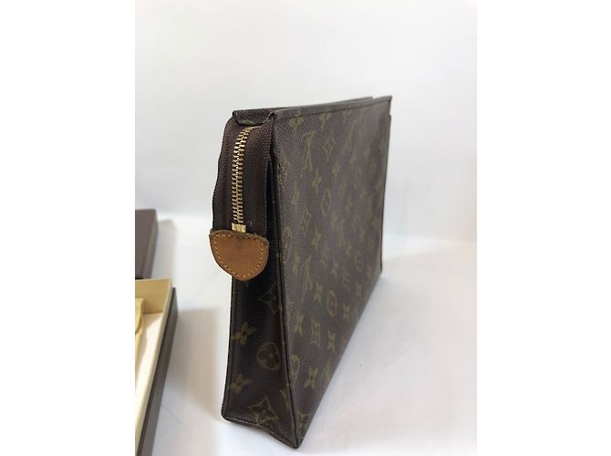 "LOUIS VUITTON 26"Pochette Marrone - vista 21