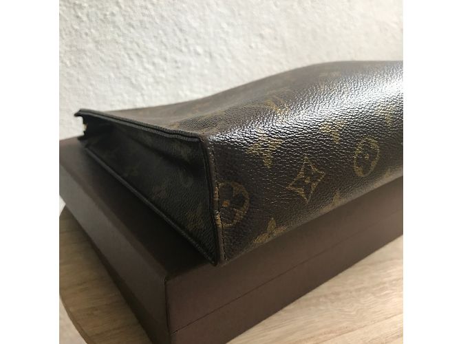 "LOUIS VUITTON 26"Pochette Marrone - vista 5