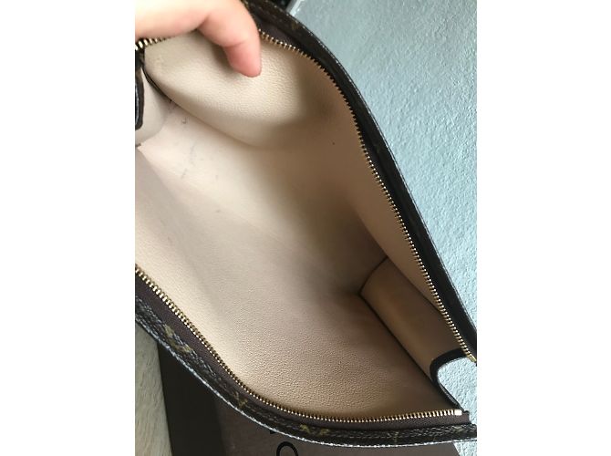 "LOUIS VUITTON 26"Pochette Marrone - vista 6