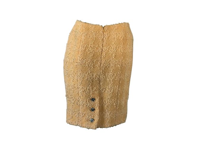 Chanel Falda elegante Melocotón - vista 4