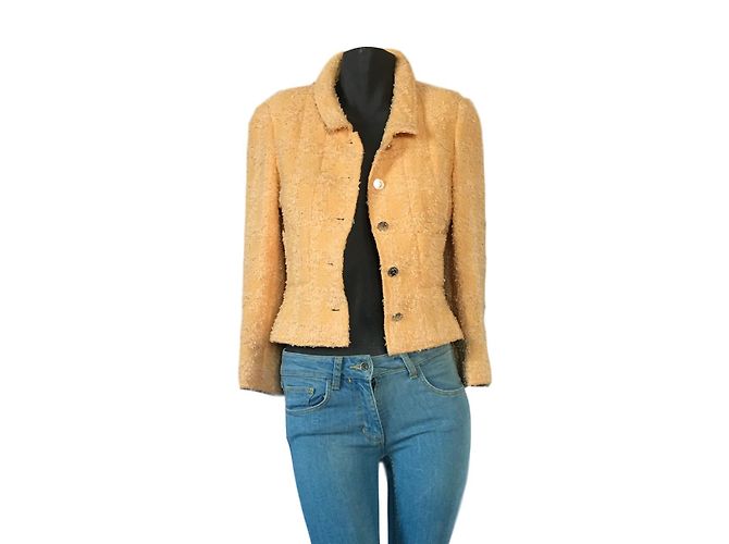Chanel Falda elegante Melocotón - vista 5