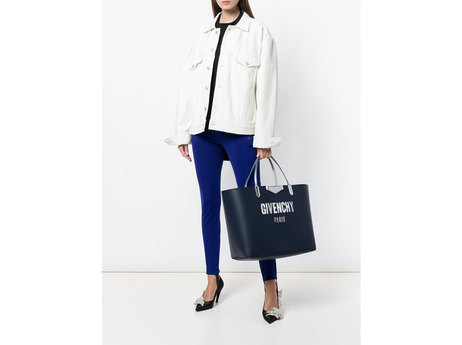 Tote de compras Givenchy Antigona Azul - vista 4