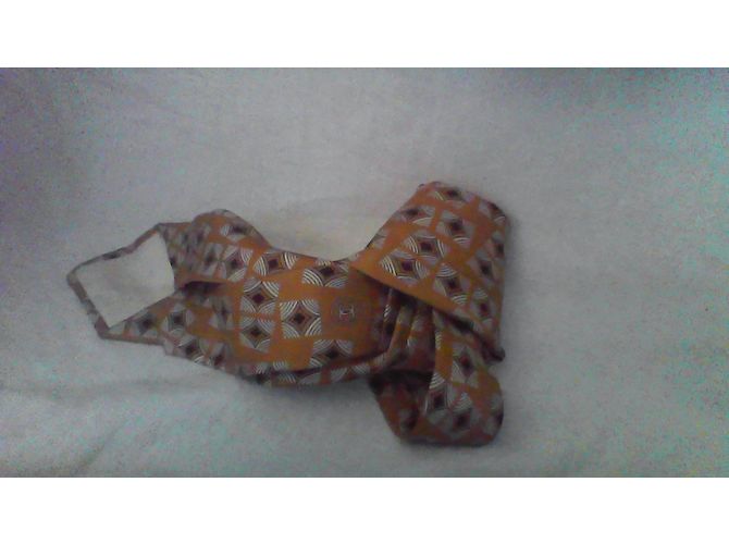 Chanel Silk Tie Multi Color Multiple colors - view 2