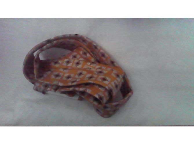 Chanel Silk Tie Multi Color Multiple colors - view 4