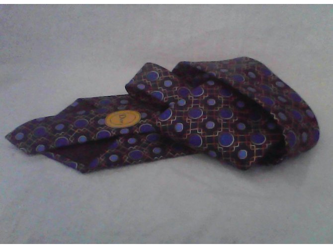 Dior Silk Multicolor Tie Multiple colors - view 2