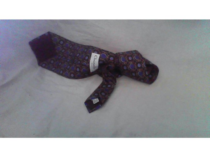 Dior Silk Multicolor Tie Multiple colors - view 3