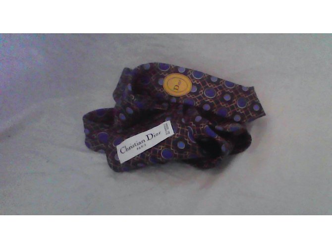 Dior Silk Multicolor Tie Multiple colors - view 4