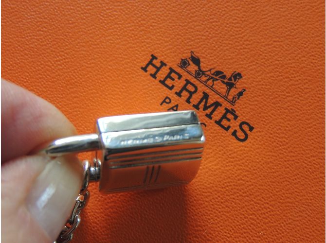 Kelly Hermès GIOIELLO PORTACHIAVI / BORSA Argento - vista 3