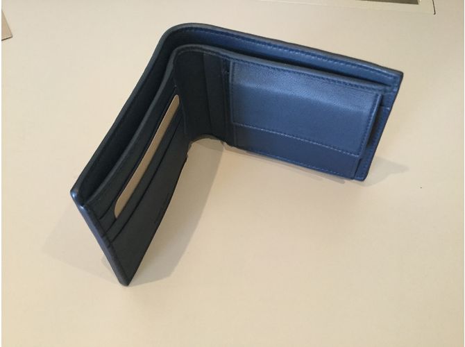 Bottega Veneta Intrecciato Bi-fold wallet Blue - view 5